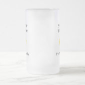 Chope Givrée Monogramme de tournesol jaune Barbecue d'été (Centre)