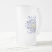 Chope Givrée Monogramme Mariage Vow Heart (Devant droit)