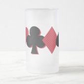 Chope Givrée Monogramme Personnalisé Pont et Poker (Centre)