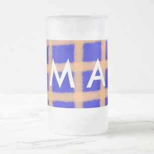 Chope Givrée Monogramme simple ajoutez votre lettre de nom homm