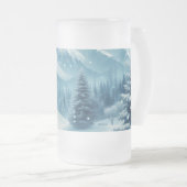 Chope Givrée Montagne d'hiver de neige (Devant droit)