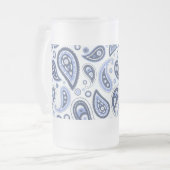 Chope Givrée Motif Blue Paisley (Devant gauche)