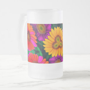 Chope Givrée Motif coloré Daisy Bouquet