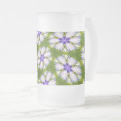 Chope Givrée Motif de fleurs blanches (Devant droit)