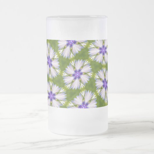 Chope Givrée Motif de fleurs blanches (Centre)
