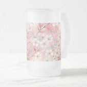 Chope Givrée Motif Fleur de Sakura Rose (Devant droit)