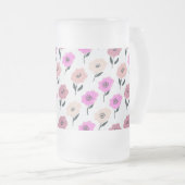 Chope Givrée Motif floral vibrant (Devant droit)