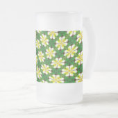 Chope Givrée Motif frangipanier jaune (Devant droit)