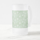 Chope Givrée motif rose en vert clair (Devant droit)