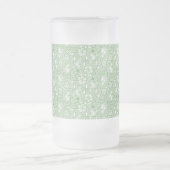 Chope Givrée motif rose en vert clair (Centre)
