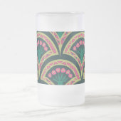 Chope Givrée motif vert en forme de coque (Centre)