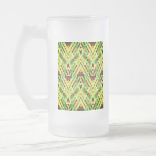 Chope Givrée Motif vert et marron