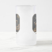 Chope Givrée Mule Deer Buck & Doe Monogramme (Centre)