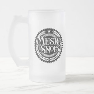 Chope Givrée Music Snob - amoureux de musique amusante