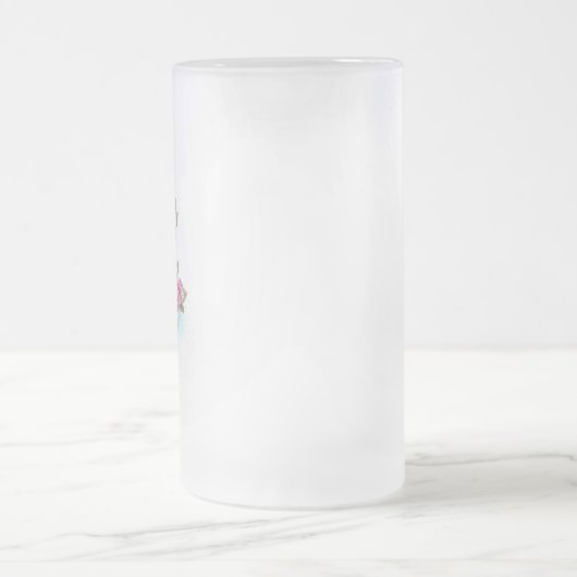 Chope Givrée Musical treble clef notes with sakura flowers (Centre)