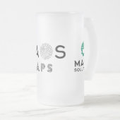 Chope Givrée Musique décongelée de la bière MAOS (Devant droit)