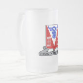 Chope Givrée Musique en verre dépoli (Devant gauche)