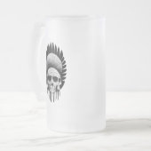 Chope Givrée Musique indienne noire et blanche (Devant gauche)