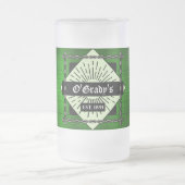 Chope Givrée Musique verte Plaid personnalisée Frosted (Centre)