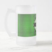 Chope Givrée Musique verte Plaid personnalisée Frosted (Gauche)