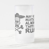 Mustache de rhum - choisir style, couleur