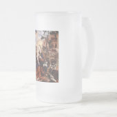 CHOPE GIVRÉE NATIVITÉ AVEC DES LILLES BLANCHES - MAGIE DE NOËL (Devant droit)