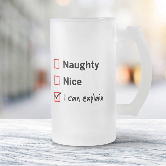 Chope Givrée Naughty ou Nice - Je peux expliquer