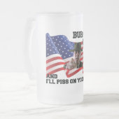 Chope Givrée Ne brûlez pas mon drapeau (Devant gauche)