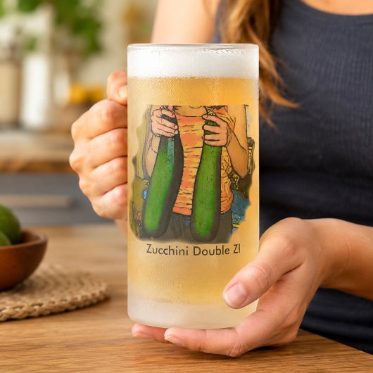Chope Givrée Ne détestez pas mes courgettes « Double Z» !