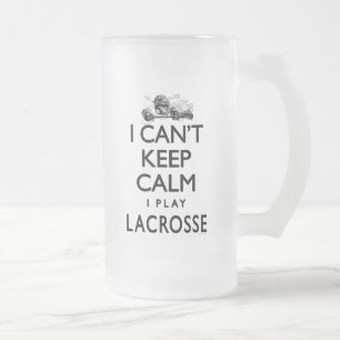 Chope Givrée Ne peut pas garder la lacrosse calme