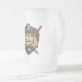 Chope Givrée Noble bouclier de lion (Devant droit)