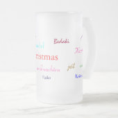 Chope Givrée Noël Autour Du Monde Frosted (Devant droit)