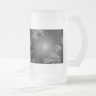 Chope Givrée Noël Poinsettia Noir Et Gris VI