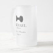 Chope Givrée Nœud papillon noir des ushers (Devant gauche)
