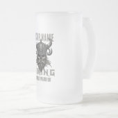 Chope Givrée NOM personnalisé Viking Warrior Heritage (Devant droit)