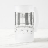 Chope Givrée Notes de clavier et de musique de piano (Devant droit)