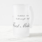 Chope Givrée Nouvelle empreinte d'une main de bébé (Devant droit)