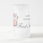 Chope Givrée Nouvelle empreinte d'une main de bébé (Centre)