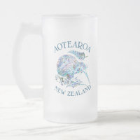 NOUVELLE-ZÉLANDE KIWI PAUA GLASS