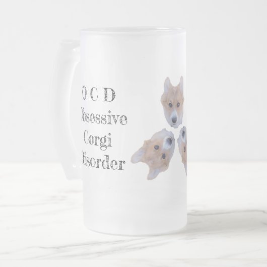 Chope Givrée OCD : Trouble de Corgi Obsessif (Devant gauche)