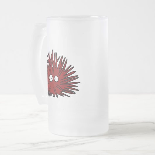 Chope Givrée Océan rouge Uni épineux de hérisson d'oursin (Devant gauche)