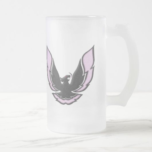 Chope Givrée Oiseau de emballage rose (Droit)