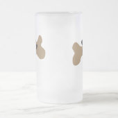 Chope Givrée Os et empreinte de patte de chien (Centre)