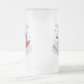 Chope Givrée Ours d'hiver et baies de raies rouges (Centre)