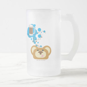 Chope Givrée ours d'orbie pensant au flotteur de rootbeer