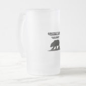 CHOPE GIVRÉE OURS GRIZZLY (Devant gauche)