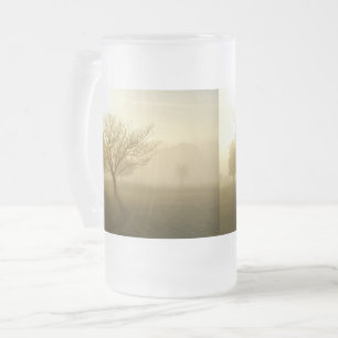 Chope Givrée Ozarks Misty Golden Morning Sunrise Verre dépoli