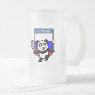 Chope Givrée Panda de tennis de la Russie