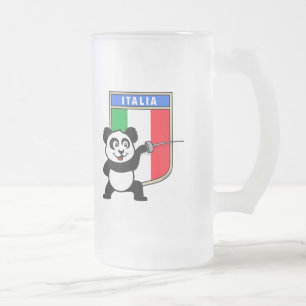 Chope Givrée Panda d'escrime en Italie