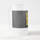 Chope Givrée Panneau commercial Stop Fur jaune (Devant gauche)